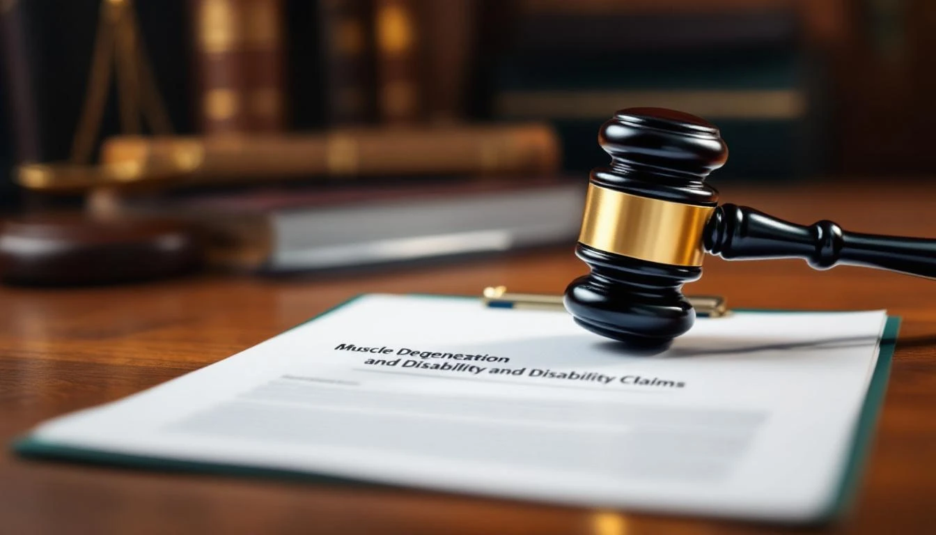 Invalidité et dégénérescence musculaire : démarches juridiques