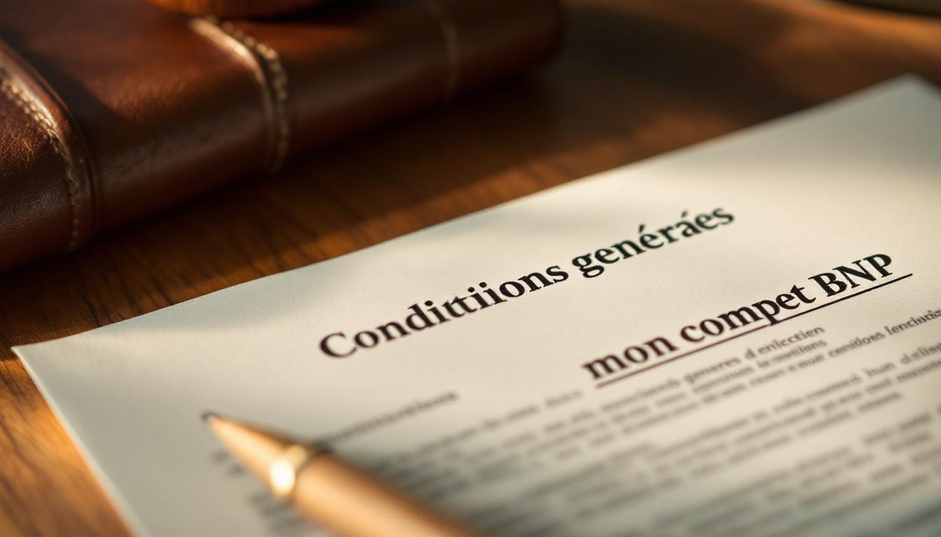 Conditions générales mon compte BNP : analyse juridique complète