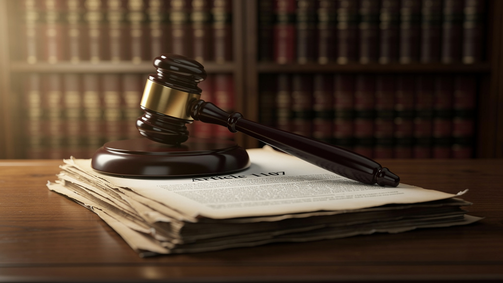 Article 1107 du code civil et sa loi sur les obligations
